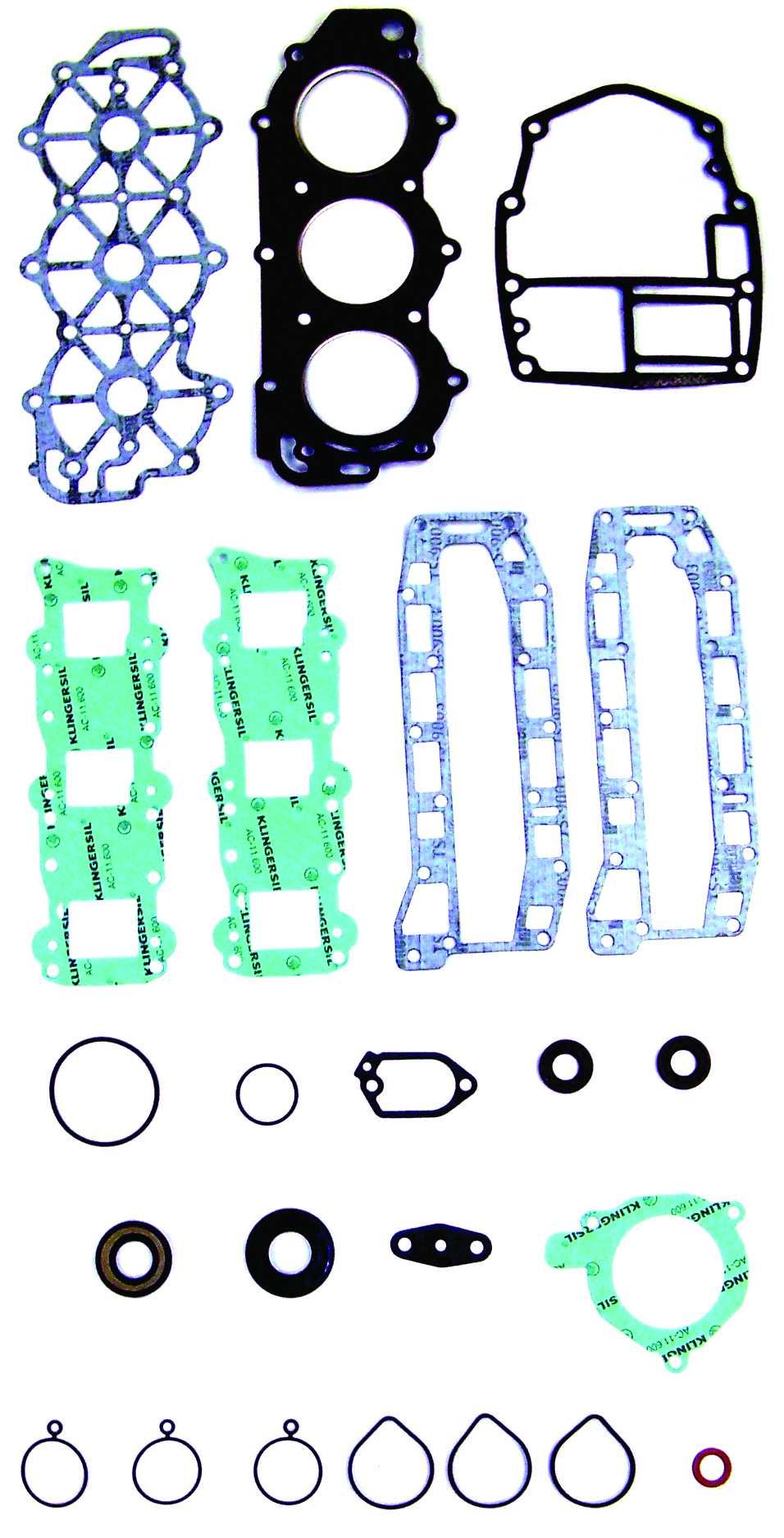 Gasket Kit - Yamaha Outboard - 40/50HP 95-15 (63DW00010000) - Click Image to Close