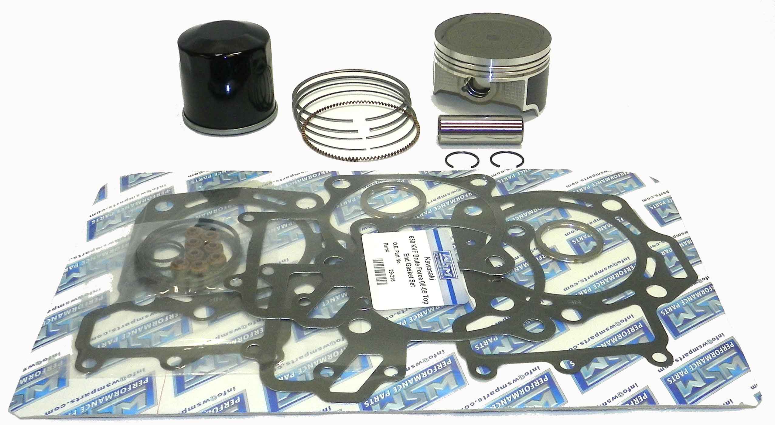 Top-End Rebuild Kit - Kawasaki ATV (750 Brute 05-11) - Click Image to Close