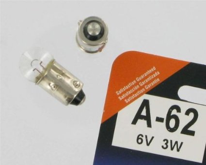 Miniature Bulbs - A-62 (6V/3W) (2-Pack)