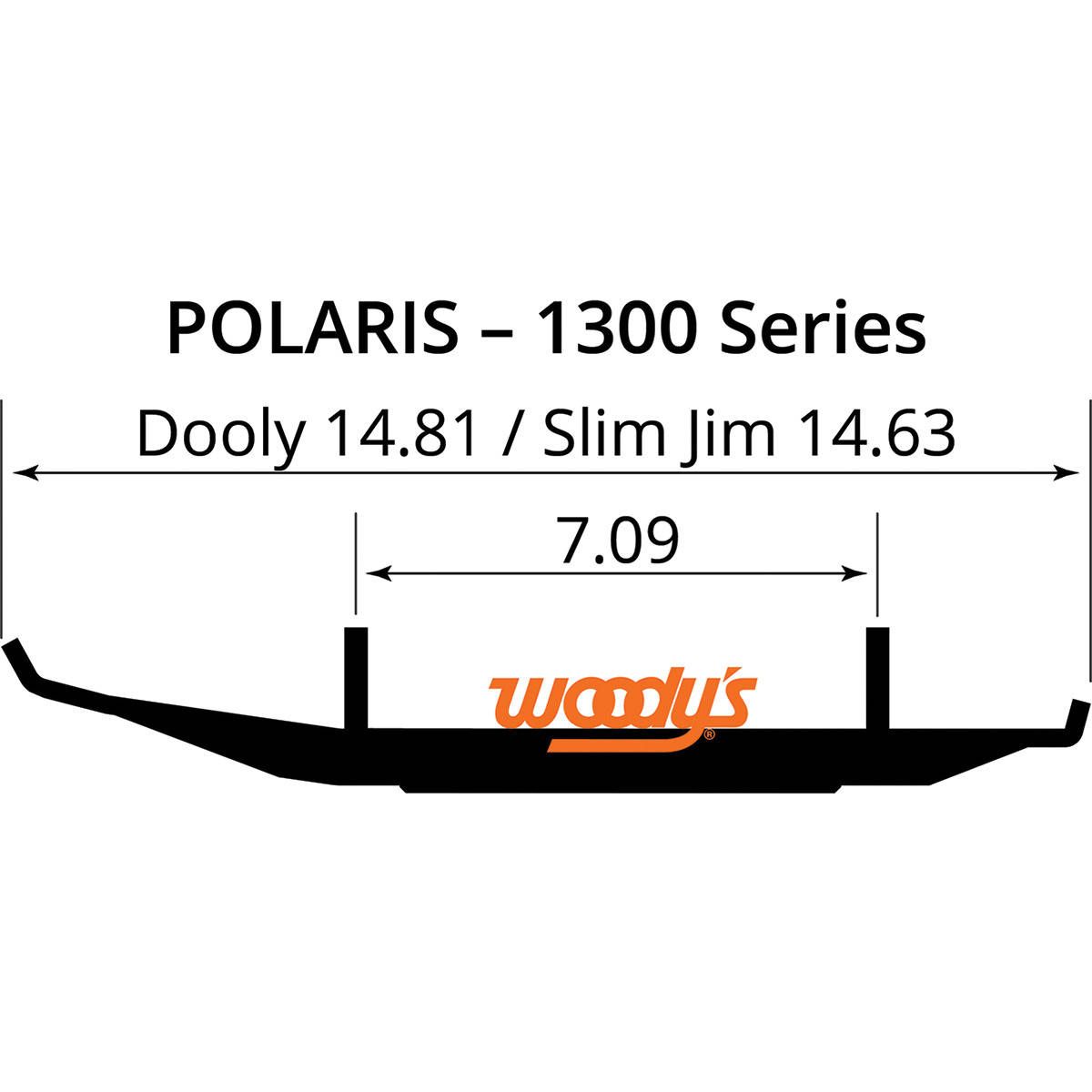Dooly Carbide Runner - Polaris (DP6-1300)