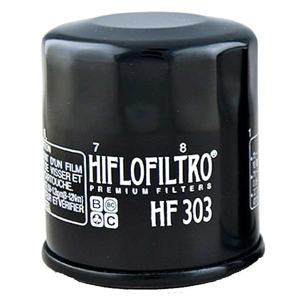 Oil Filter - HiFloFiltro HF303 Black