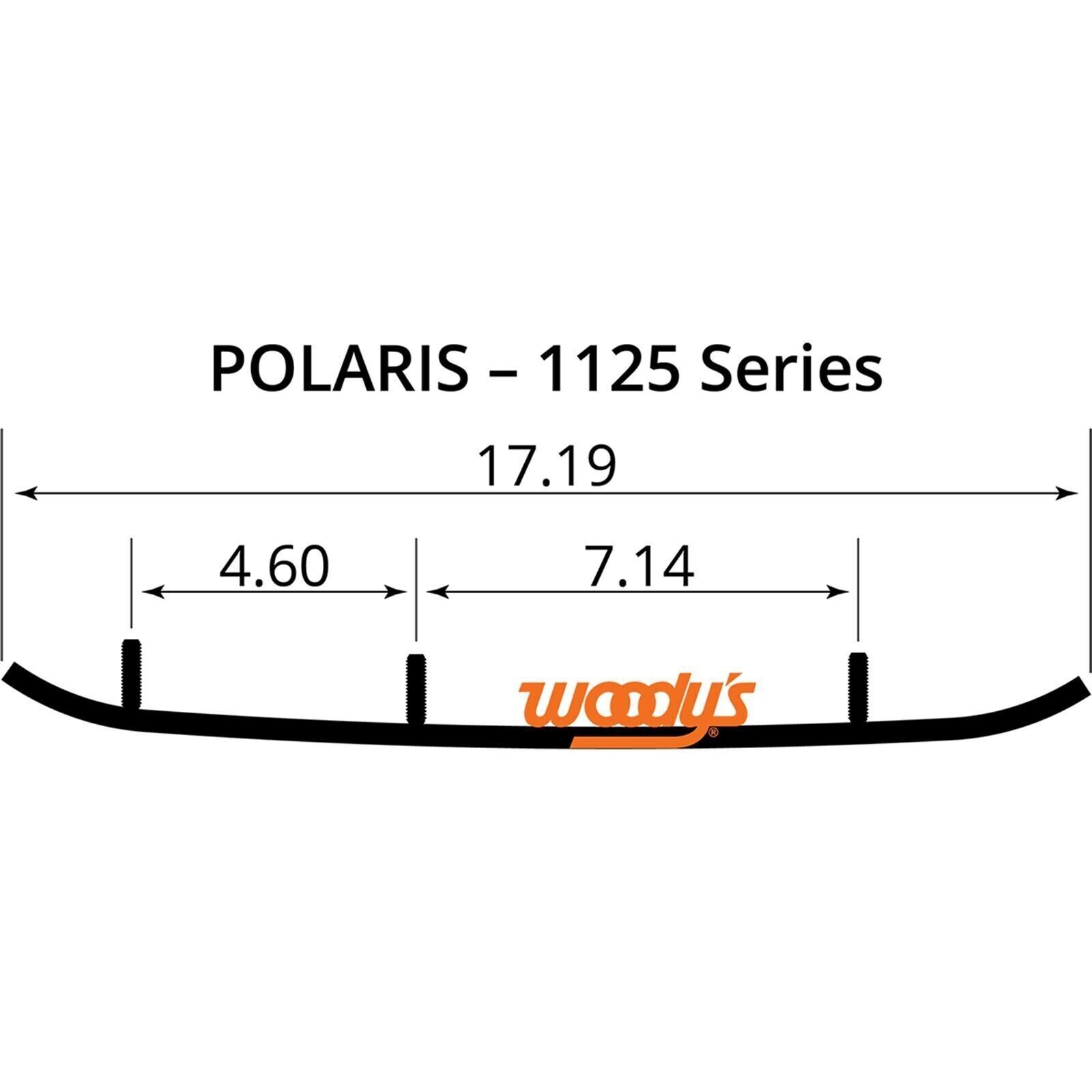 Trail Blazer IV Carbides 6 in - Polaris Snowmobile (TPI41125)