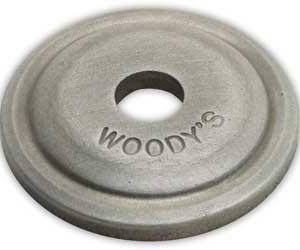 Round Aluminum Support Plates - 5/16in - 24 Pack