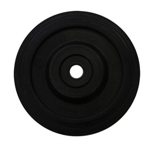 Idler Wheel - Arctic/Deere/Kawa/Doo (6-3/8 in X 3/4 in) - Black