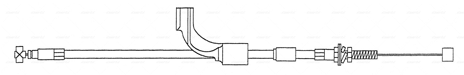 Throttle Cable - Arctic Cat Snowmobile (0687153)