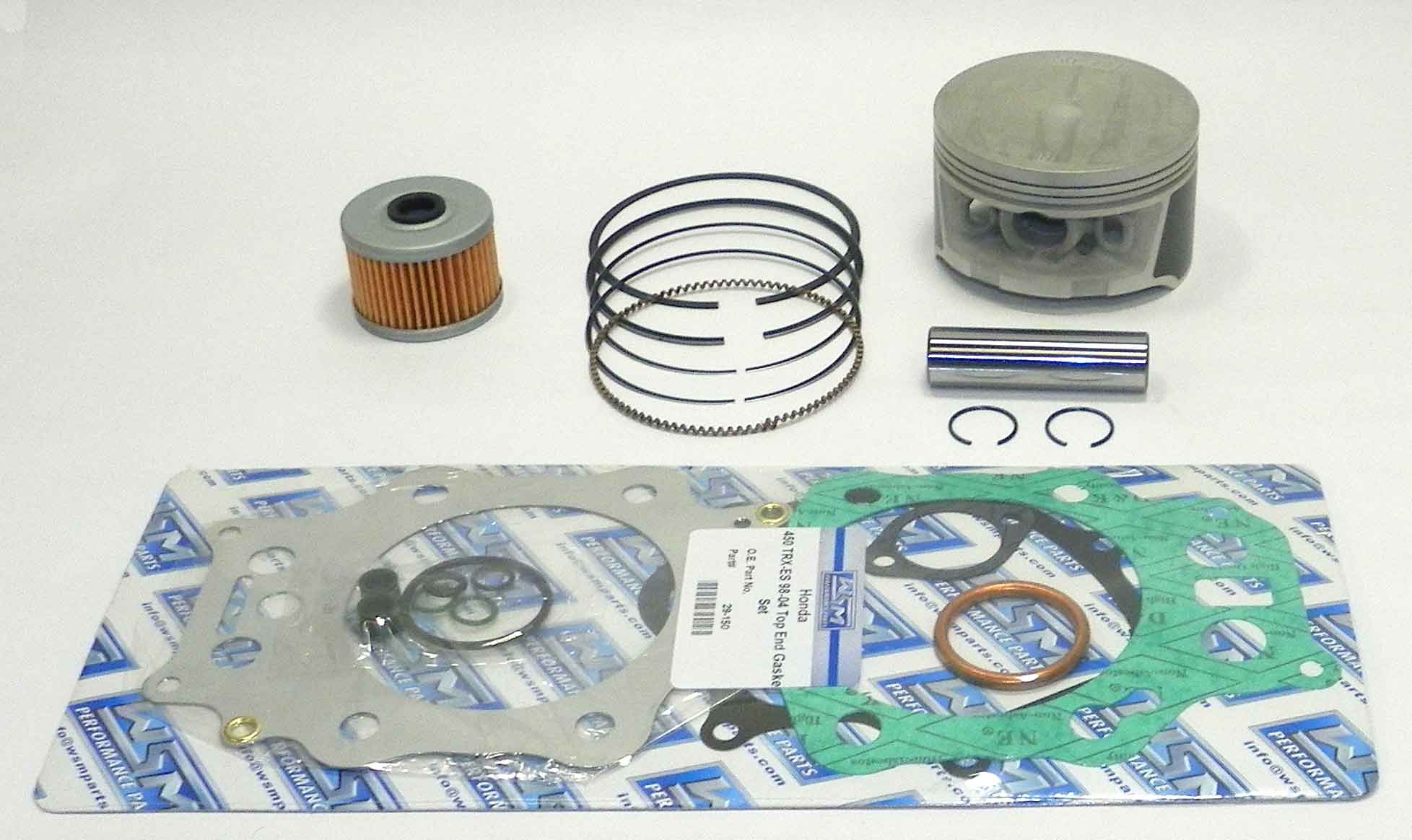 Top-End Rebuild Kit - Honda ATV (450 TRX-ES 98-04) (0.5mm)