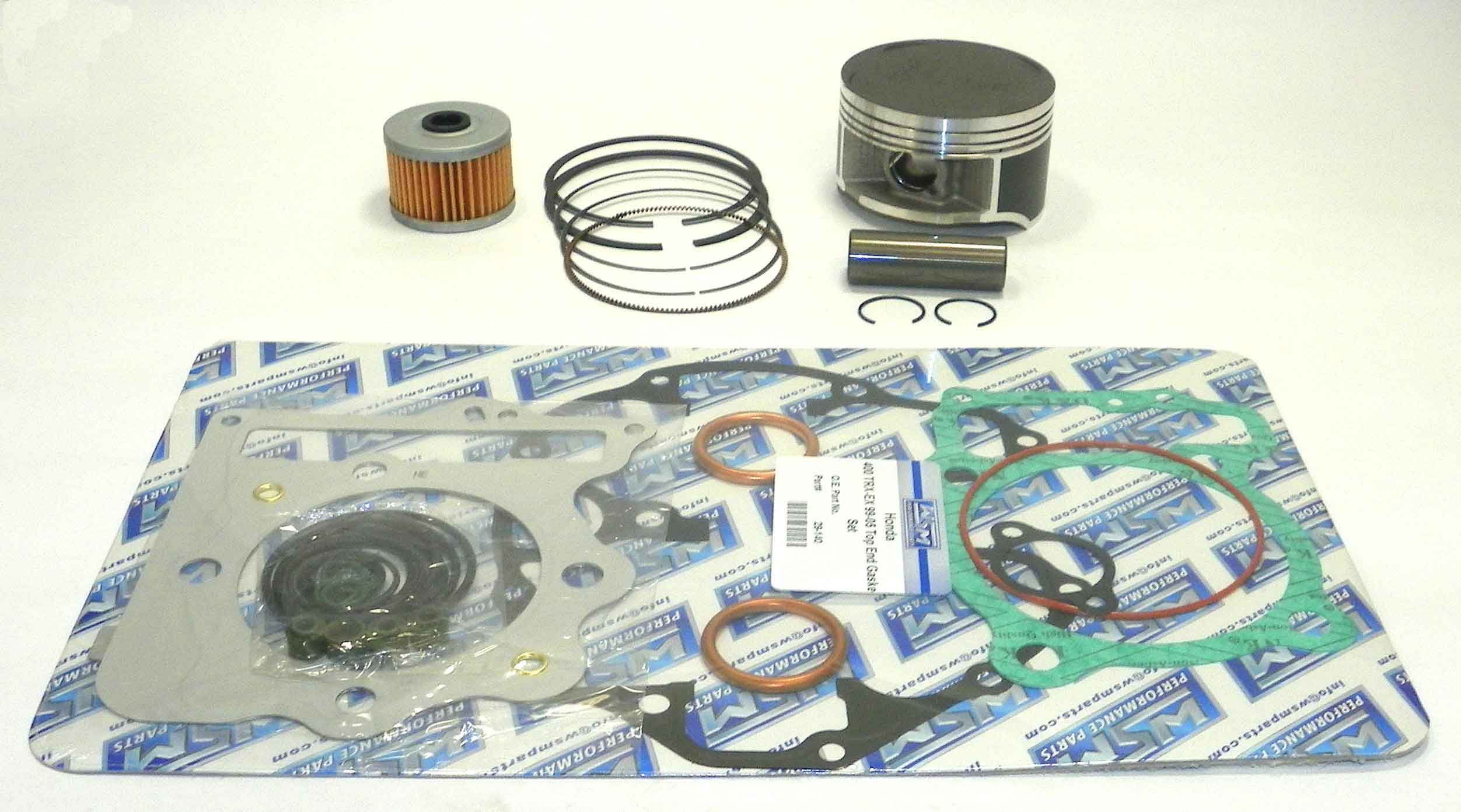 Top-End Rebuild Kit - Honda ATV (400 TRX-EX 99-09) (0.75mm) - Click Image to Close