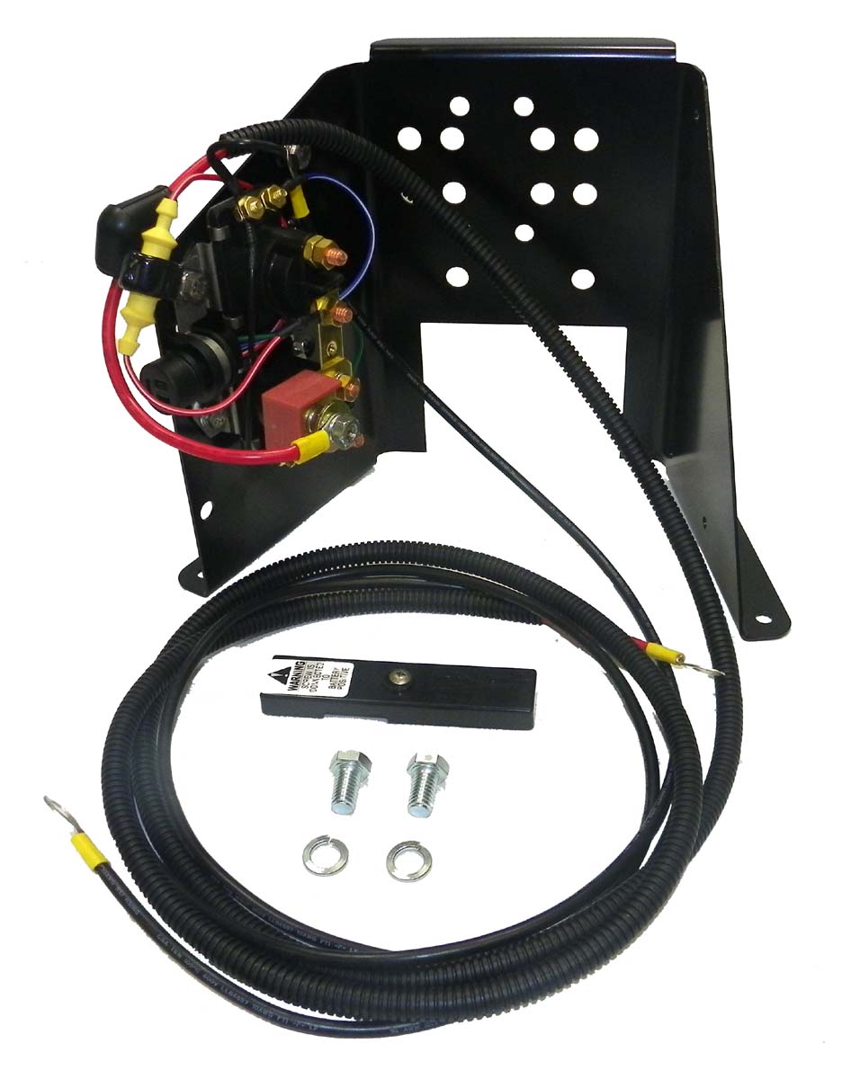 Mounting Bracket - Mercruiser (Powder Coated/Solenoid/Harness)