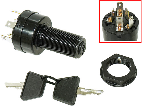 Ignition Switch - Arctic Cat Snowmobile Electric Start (0609449) Ignition Switch - Arctic Cat Snowmobile Electric Start (0609449)