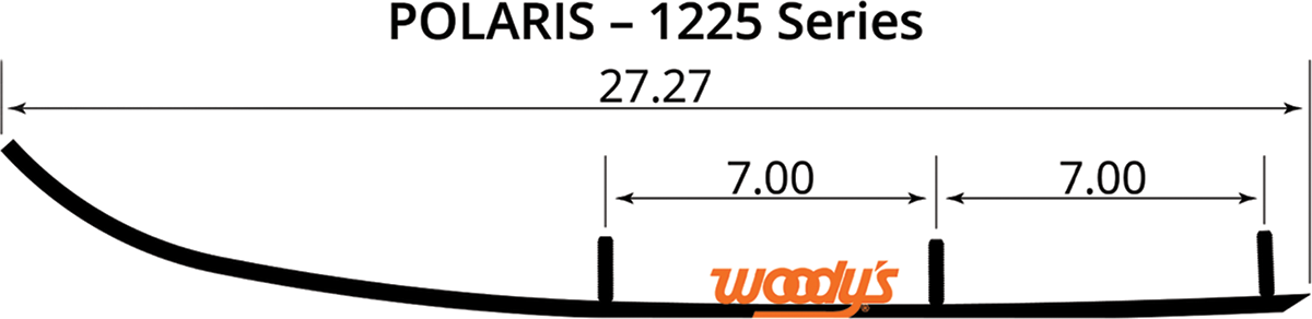 Trail Blazer IV Carbides 6 in - Polaris Snowmobile (TPI41225)